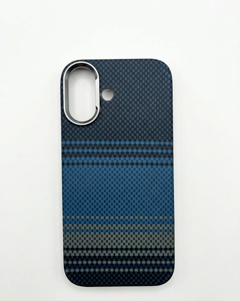 Navy Grid Cover