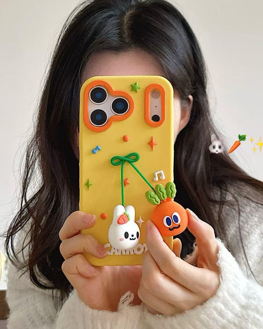 Kawaii 3D Tamagotchi Friends Phone Case