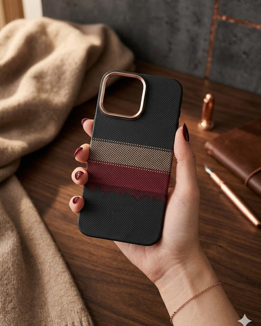 Carbon Pixel MagSafe Case