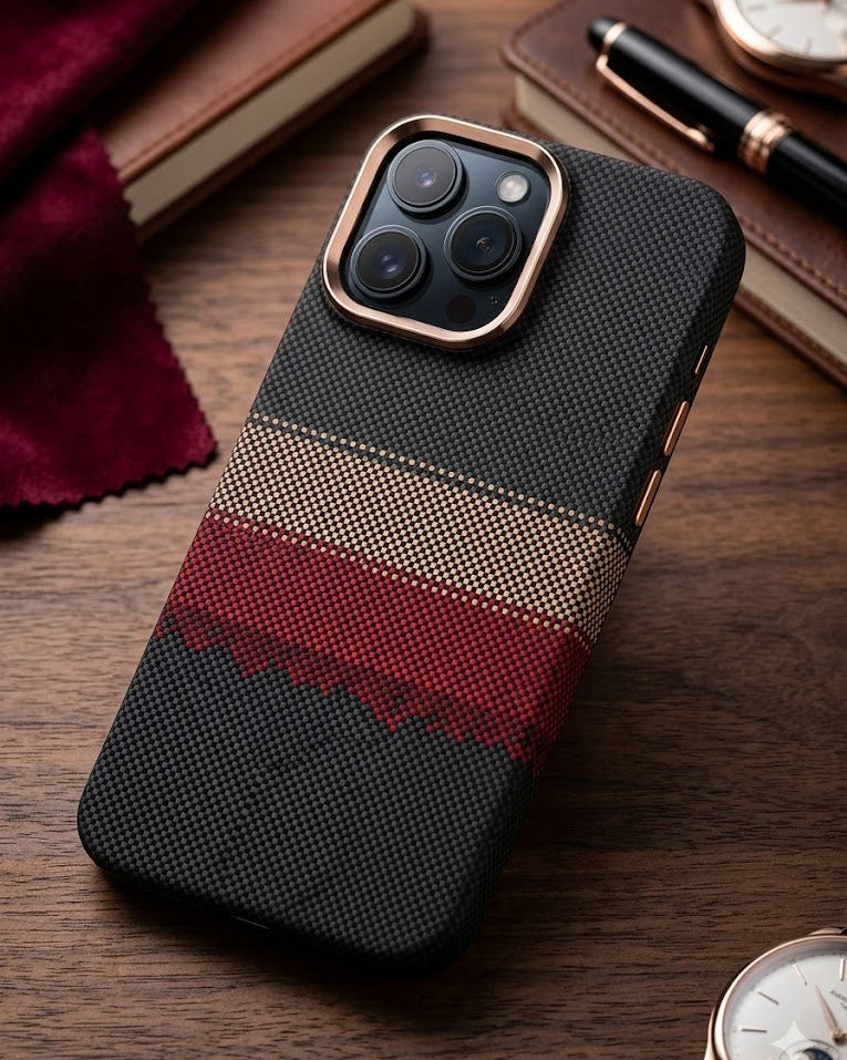 Carbon Pixel MagSafe Case