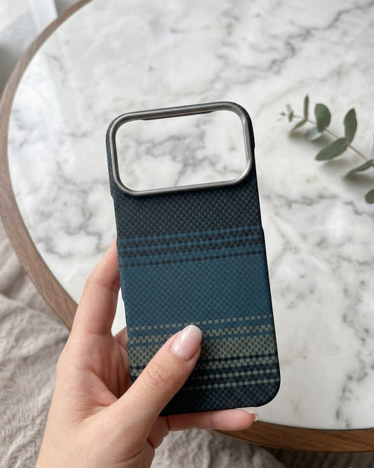 Navy Grid Cover